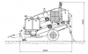 Гидравлическая тормозная машина FRB616, сила тяги/торм. 2 х 70 кН или 1 х 140 кН