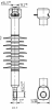 Изоляторы стержневые полимерные для контактной сети железных дорог ПСПКр 120