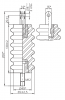 Изолятор фарфоровый тяговый ИТГ8-80-У3