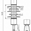Изоляторы стержневые полимерные для контактной сети железных дорог ФСПКр120